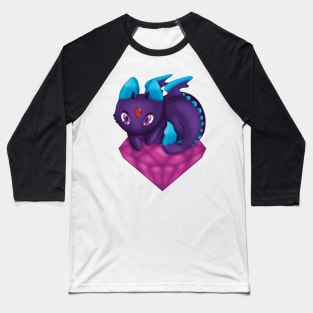 Purple fairy dragon Baseball T-Shirt